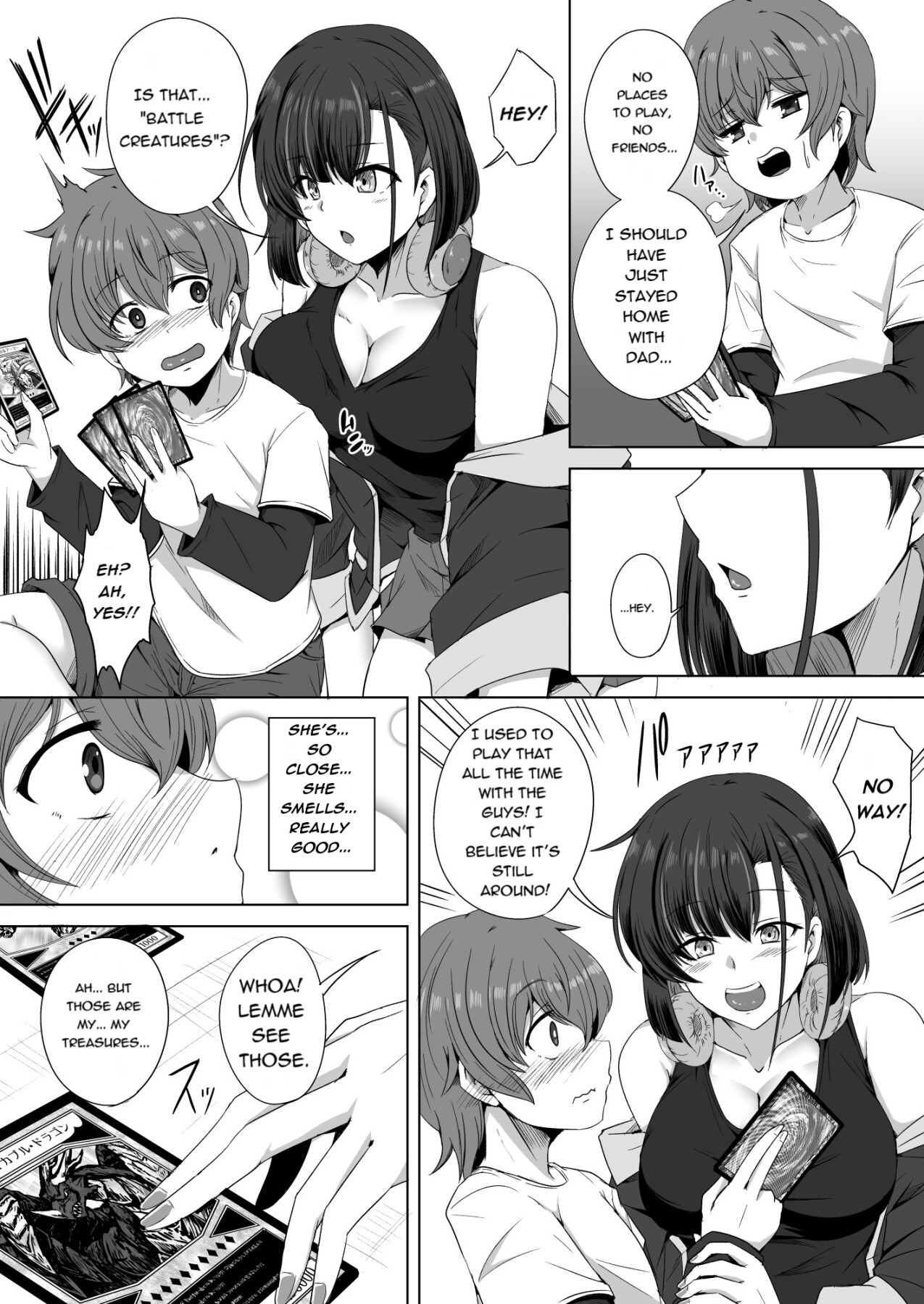 Hentai Manga Comic-My Slightly Dangerous Cousin Showed Me How to *Play* a Lewd Game While My Parents Weren't Looking-Read-7